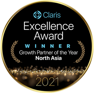 Claris Excellence Award 2021 Winner